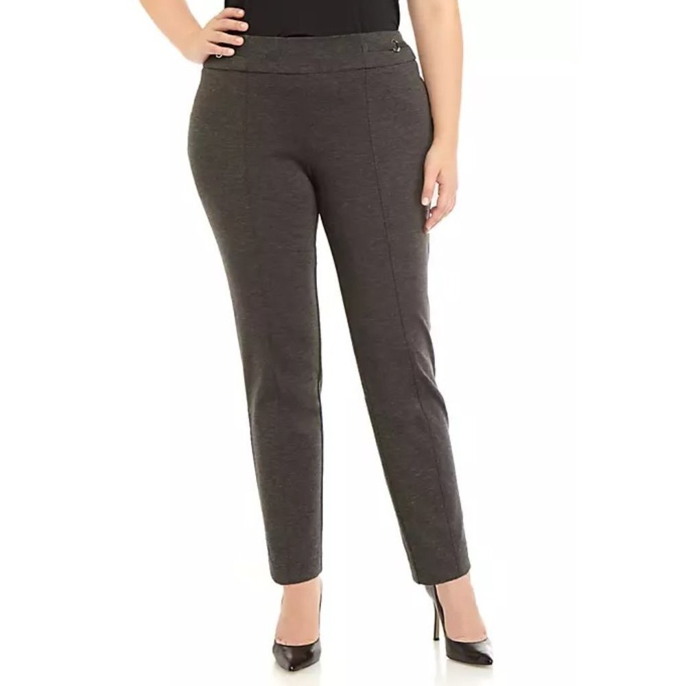 Nine West Plus Size Pull-On Ponte Pants